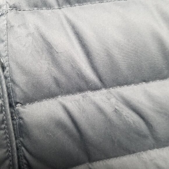 Lole Black Puffer Coat with Faux Fur Hood - Picture 8 of 13